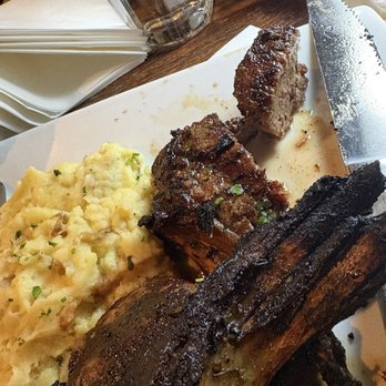 Blvck Cow - Lamb chop with potatoes - Cocktail Bars Near Me - Bowie, Maryland