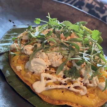 Tia Carmen - Corn tostada - New American Near Me - Phoenix, Arizona