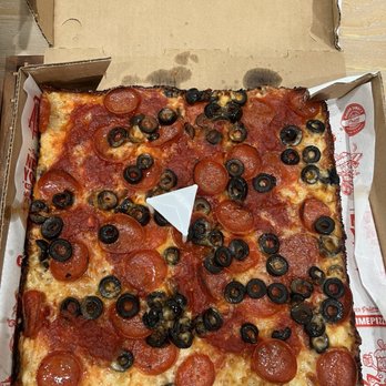 Prime Pizza - Grandmas pizza with pepperoni and olives - gluten free - Pizza Near Me - Altadena, California