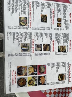 Menu photo 3 Cubans On Wheels Orlando, FL