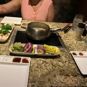 Photo of The Melting Pot - Tallahassee, FL, United States. Melting pot main dish!