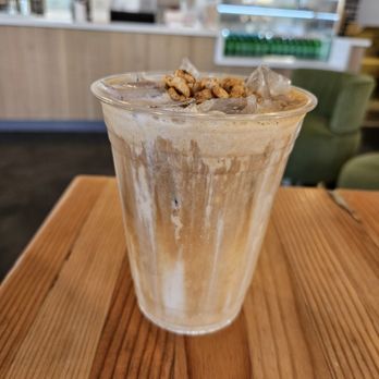 Series A Coffee - "Misugaru" healthy 23 Multigrain cream, espresso, oak milk cream, whole wheat cereal - Coffee & Tea Near Me - Beverly Hills, California Series A Coffee - "Misugaru" healthy 23 Multigrain cream, espresso, oak milk cream, whole wheat cereal - Coffee & Tea Near Me - Beverly Hills, California