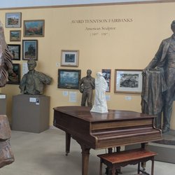 Fairview Museum of History & Art - Fairbanks sculptures of Lincoln