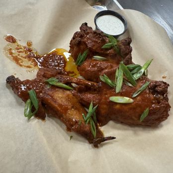 R Town Pizza - Confit Pterosaur Wing - Pizza Near Me - Reno, Nevada R Town Pizza - Confit Pterosaur Wing - Pizza Near Me - Reno, Nevada
