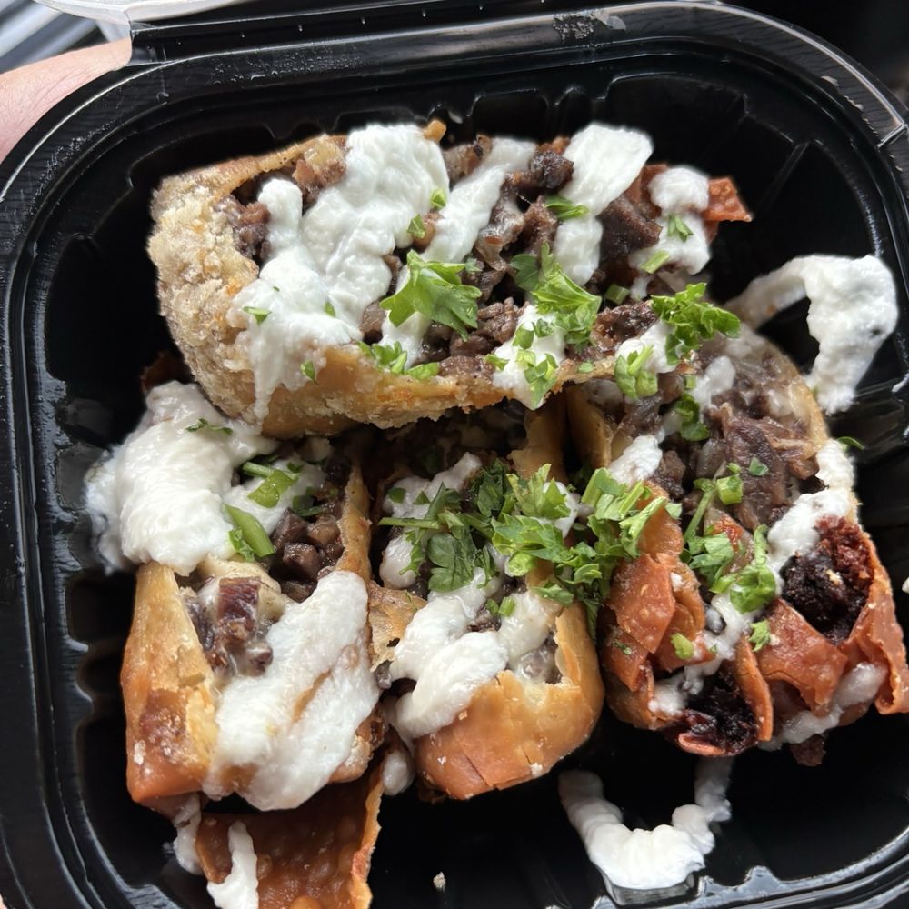 Shawarma Guys - Wagyu Beef Shawarma Egg Rolls (2pcs) - Food Trucks Near Me - San Diego, California Shawarma Guys - Wagyu Beef Shawarma Egg Rolls (2pcs) - Food Trucks Near Me - San Diego, California