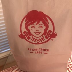 Wendy's - At least the bag is new