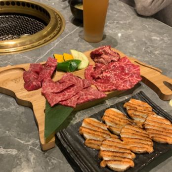 Ishoni Yakiniku - Beef combo and mentaiko yams - Barbeque Near Me - Seattle, Washington