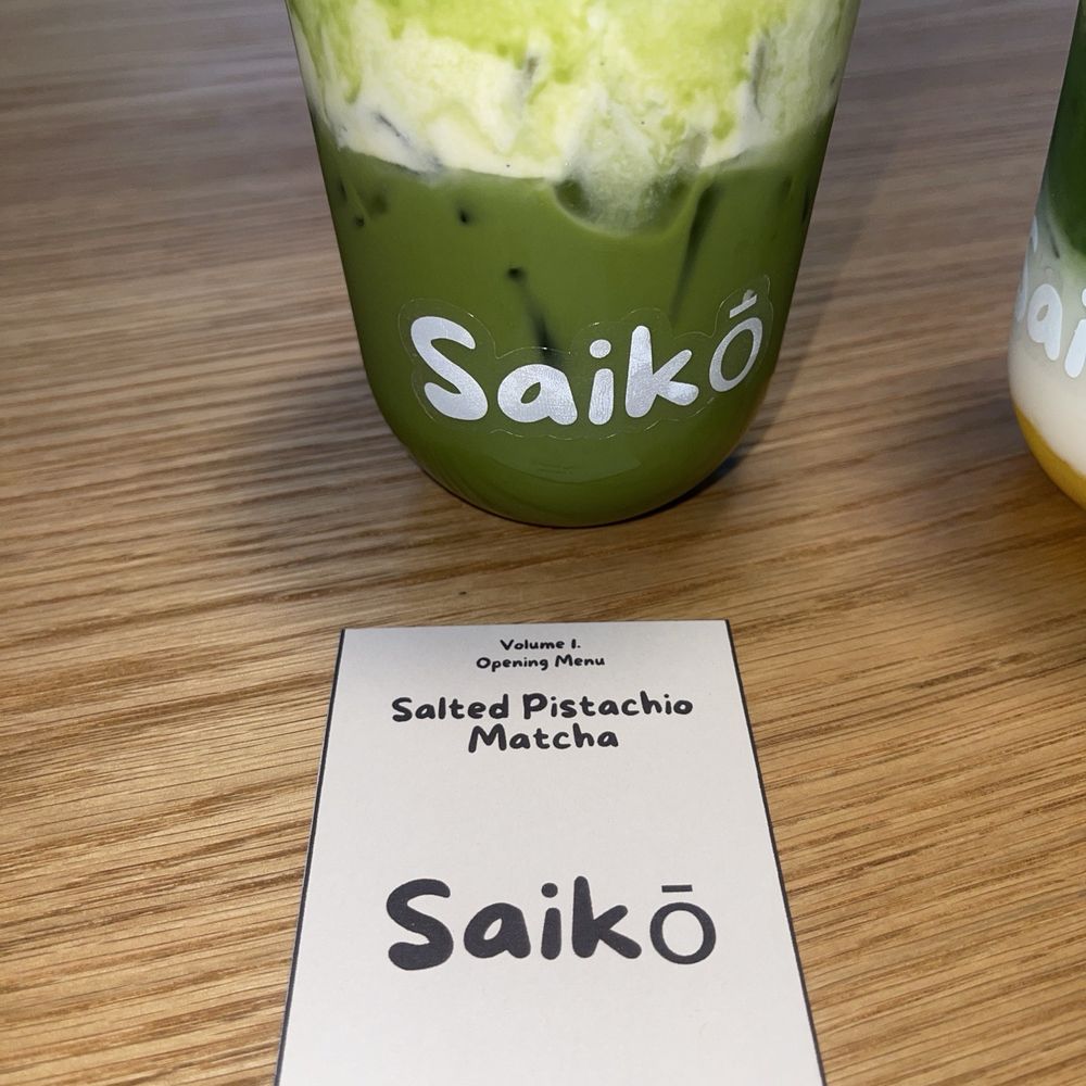 Saikō - Salted Pistachio Matcha - Coffee & Tea Near Me - Orlando, Florida Saikō - Salted Pistachio Matcha - Coffee & Tea Near Me - Orlando, Florida