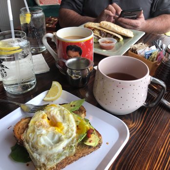 Soul Brew - Awesome large coffee/tea cups. Get over here for the food and the good vibes. Our waitress Amanda was the nicest! - Coffee & Tea Near Me - Saint James, New York