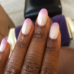 Beautiful Nails - One of their mood nail polishes! Changes from white to lavender!