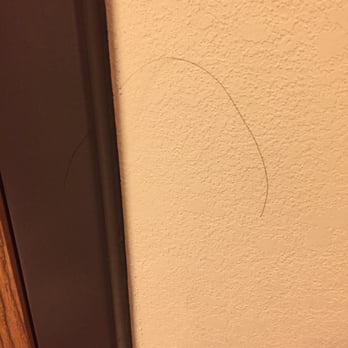 Hampton Inn & Suites Chicago/Hoffman Estates - This is on my bathroom wall....not ours and disgusting to find - Hotels Near Me - Hoffman Estates, Illinois Hampton Inn & Suites Chicago/Hoffman Estates - This is on my bathroom wall....not ours and disgusting to find - Hotels Near Me - Hoffman Estates, Illinois
