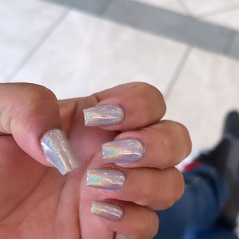 Heaven Nails & Spa - Acrylic. Holographic nails - Nail Salons Near Me - San Fernando, California Heaven Nails & Spa - Acrylic. Holographic nails - Nail Salons Near Me - San Fernando, California