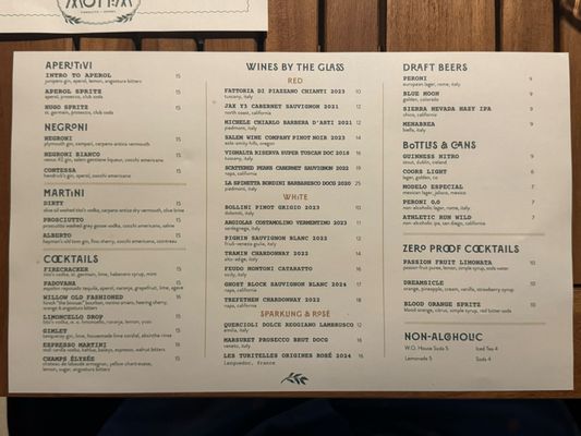 Menu photo 5 Willow Osteria Clovis, CA