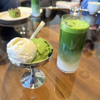 12 Matcha - 2 scoops of icecream $8 (panna and matcha) and $7 matcha latte. BOTH AMAZING. - Cafes Near Me - New York, New York 12 Matcha - 2 scoops of icecream $8 (panna and matcha) and $7 matcha latte. BOTH AMAZING. - Cafes Near Me - New York, New York