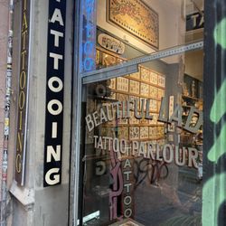 Beautiful Lady Tattoo - Front of Shop