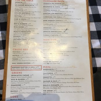 Barbusa - Italian Near Me - San Diego, California