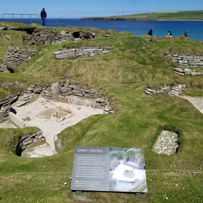 Skara Brae Prehistoric Village by null
