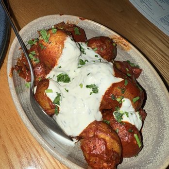 Meso Modern Mediterranean - HARISSA PATATAS BRAVAS - Mediterranean Near Me - San Jose, California Meso Modern Mediterranean - HARISSA PATATAS BRAVAS - Mediterranean Near Me - San Jose, California