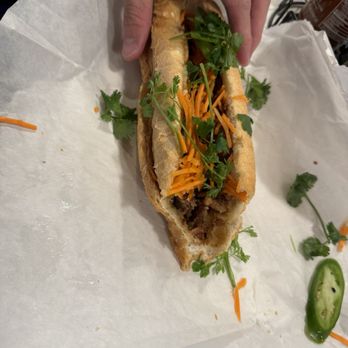 Bambuza Vietnam Kitchen and Bar - Pork sandwich - Vietnamese Near Me - Seattle, Washington Bambuza Vietnam Kitchen and Bar - Pork sandwich - Vietnamese Near Me - Seattle, Washington
