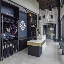 Luxe Yoga - Welcome to our reception area, where you can find swag, beverages and community.