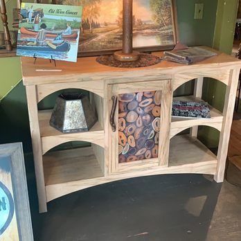 The Rustic Cottage - Wormy maple with agate stone door buffet - Furniture Stores Near Me - Jeffersonville, New York The Rustic Cottage - Wormy maple with agate stone door buffet - Furniture Stores Near Me - Jeffersonville, New York
