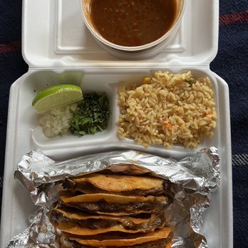 Andrea's Taqueria - Birria Tacos (4) - Tacos Near Me - Everett, Massachusetts