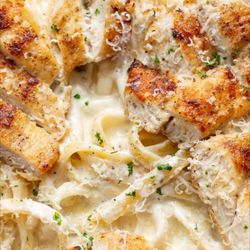 The Cupcakery Cakes & Catering  - Chicken fettuccine Alfredo