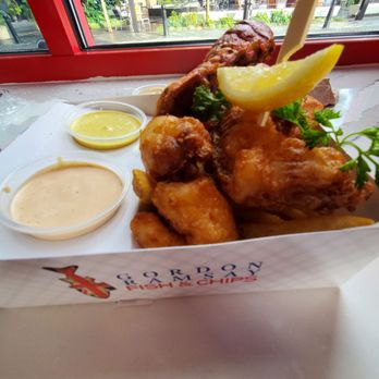 Gordon Ramsay Fish & Chips - Lobster and shrimp refry, much better. - Fish & Chips Near Me - Washington, DC, District of Columbia Gordon Ramsay Fish & Chips - Lobster and shrimp refry, much better. - Fish & Chips Near Me - Washington, DC, District of Columbia