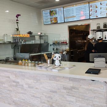 Harmony Tea Shoppe - Menu, poke, and cashier station - Bubble Tea Near Me - Rancho Cucamonga, California