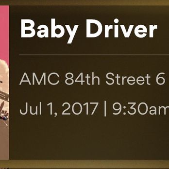 AMC 84th Street 6 - Baby Driver - Cinema Near Me - New York, New York