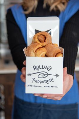 Rolling Pepperoni by null