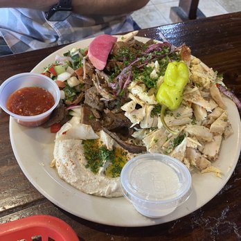 Jerusalem Grill - Mixed Shawarma Platter - Mediterranean Near Me - San Antonio, Texas Jerusalem Grill - Mixed Shawarma Platter - Mediterranean Near Me - San Antonio, Texas