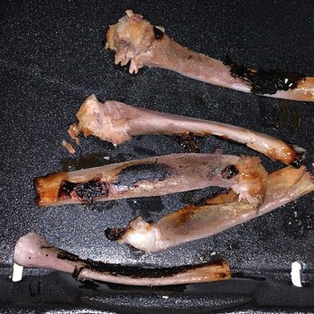 Wings Over Boston - This is all that's left of the ribs.  Yum yum yum! - Chicken Wings Near Me - Boston, Massachusetts