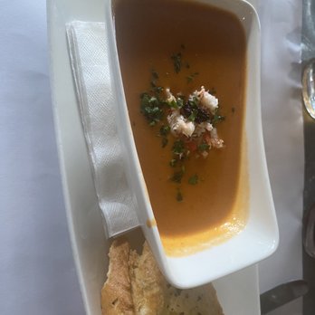 Deep Lagoon - Lobster bisque. A little too tomatoey for my liking. - Seafood Near Me - Naples, Florida Deep Lagoon - Lobster bisque. A little too tomatoey for my liking. - Seafood Near Me - Naples, Florida