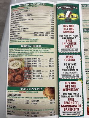 Menu photo 6 Brother's Pizza Las Vegas, NV Menu photo 6 Brother's Pizza Las Vegas, NV