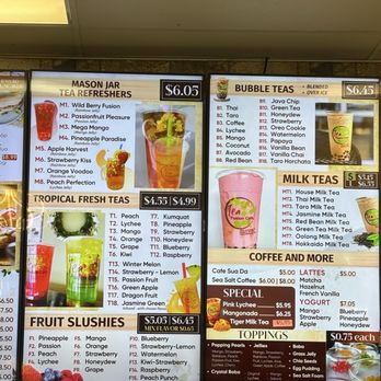 Tea Fusion Cafe - Menu right side - Desserts Near Me - Charlotte, North Carolina Tea Fusion Cafe - Menu right side - Desserts Near Me - Charlotte, North Carolina