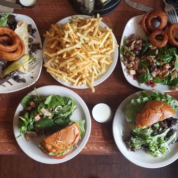 Diamondback Grill - Steak salad, cheeseburger, garlic fries, onion rings, chicken olive sun-dried tomatoes salad - Wine Bars Near Me - Sonora, California Diamondback Grill - Steak salad, cheeseburger, garlic fries, onion rings, chicken olive sun-dried tomatoes salad - Wine Bars Near Me - Sonora, California