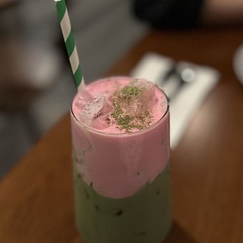 VeLa Brunch&Thai Restaurant - Pink Matcha Latte - Breakfast & Brunch Near Me - San Jose, California VeLa Brunch&Thai Restaurant - Pink Matcha Latte - Breakfast & Brunch Near Me - San Jose, California