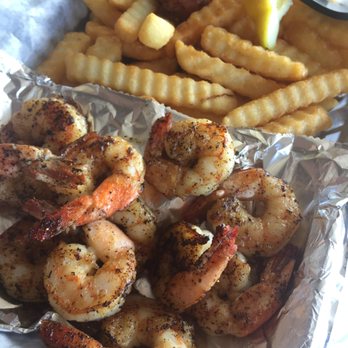 Safe Harbor Seafood - Grilled shrimp basket. Plump and juicy and the hush puppies are damn addictive. - Seafood Near Me - Jacksonville, Florida Safe Harbor Seafood - Grilled shrimp basket. Plump and juicy and the hush puppies are damn addictive. - Seafood Near Me - Jacksonville, Florida