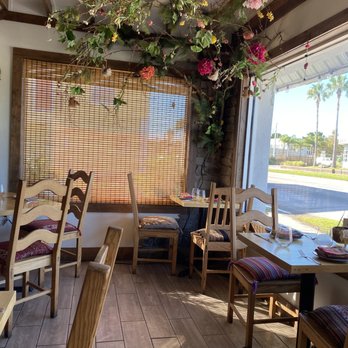 Llama Restaurant - The ceiling decorations light up. - Peruvian Near Me - Saint Augustine, Florida
