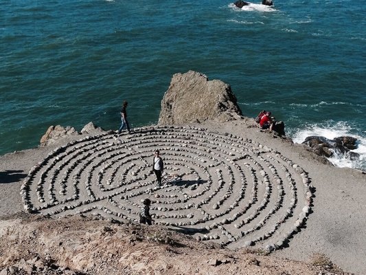 Lands End Labyrinth by null