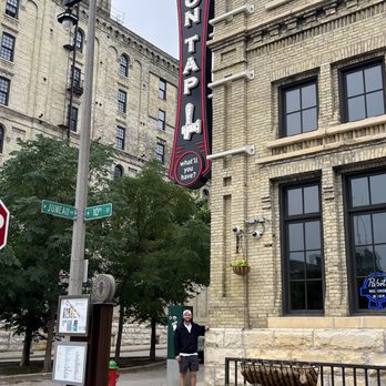 On Tap - Exterior, located in a very cool building in the brewery district - Gastropubs Near Me - Milwaukee, Wisconsin