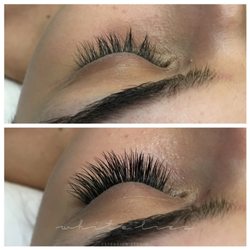White Lies Extensions Studio - Full set of Novalash eyelash extensions