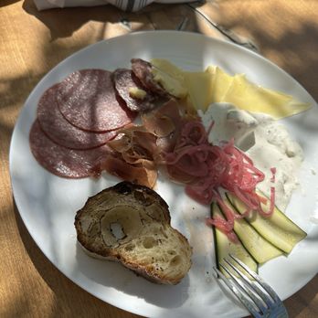 Wild Root - Cheese board (it' got picked at before I took the picture) - Breakfast & Brunch Near Me - Boise, Idaho