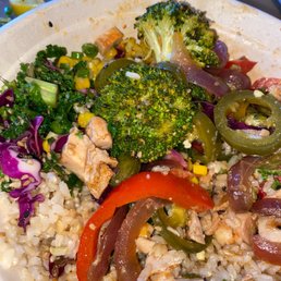Build your own chicken bowl Build your own chicken bowl