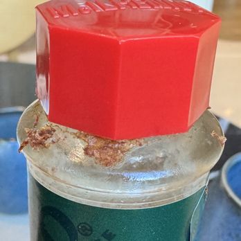 Nest On Four - The rim of the Tabasco bottle needed to be cleaned. - Sports Bars Near Me - Atlanta, Georgia