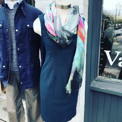 Vagabond Clothing - Nanette Lepore Dress with Nicole Miller Scarf