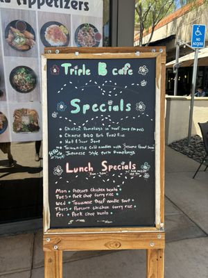 Menu photo 2 Triple B Cafe Temecula, CA