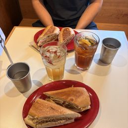 Vegan sandwich and chibano sandwhich