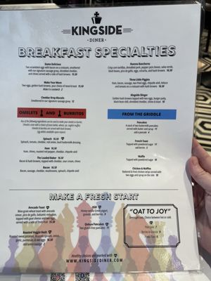 Menu photo 2 Kingside Diner - Lambert Airport St. Louis, MO Menu photo 2 Kingside Diner - Lambert Airport St. Louis, MO